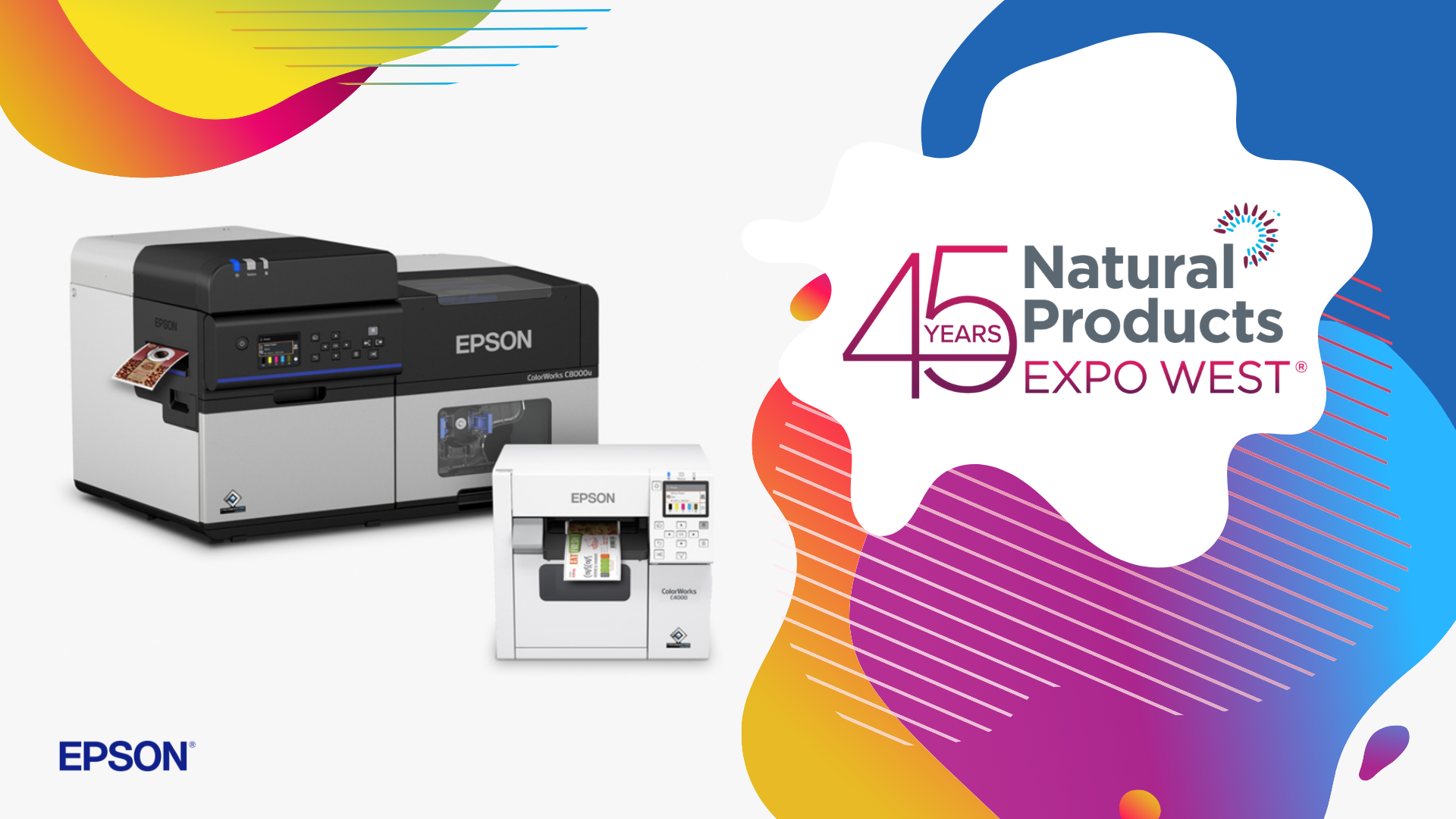 EPSON トナー Rcycled ４色 Epson Showcases Smart Color Labeling for Natural and Organic Foods